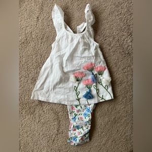 Mudpie spring tunic and legging set